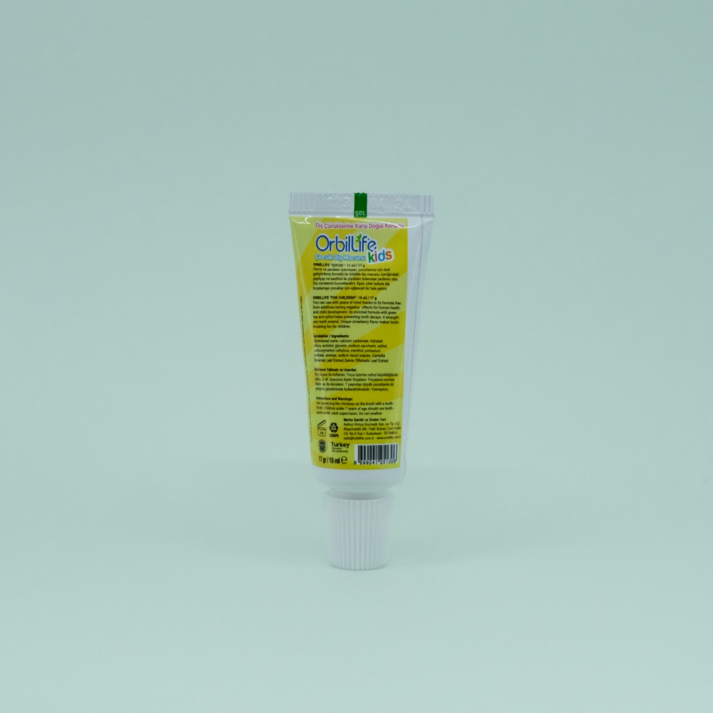 Orbilife Kids Diş Macunu 15 ml